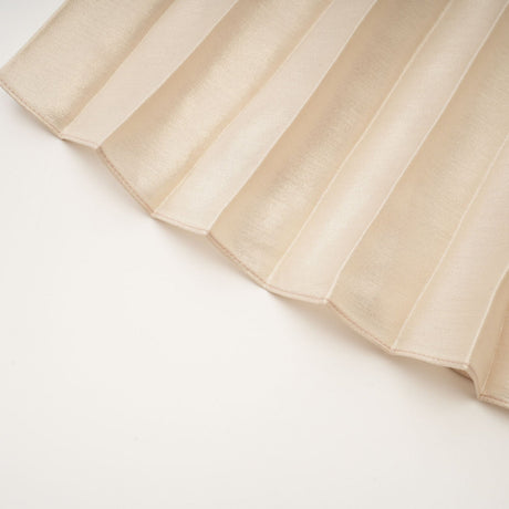 Palma Dress Pink & Gold Pleated Maxi