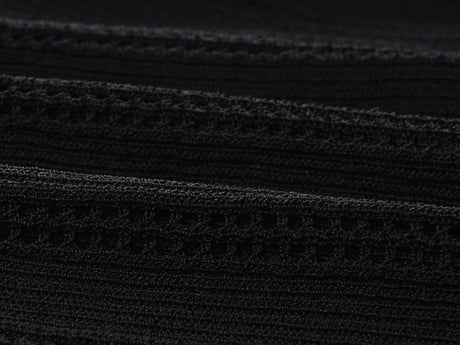 Paris Dress - Maxi Length Fitted Bodice - Ribbed Texture Button - Down Front - Slim Silhouette - Studded Collar Accent