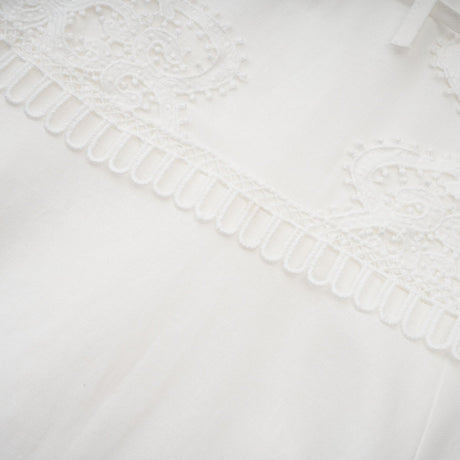Patricia white florallace midi dress