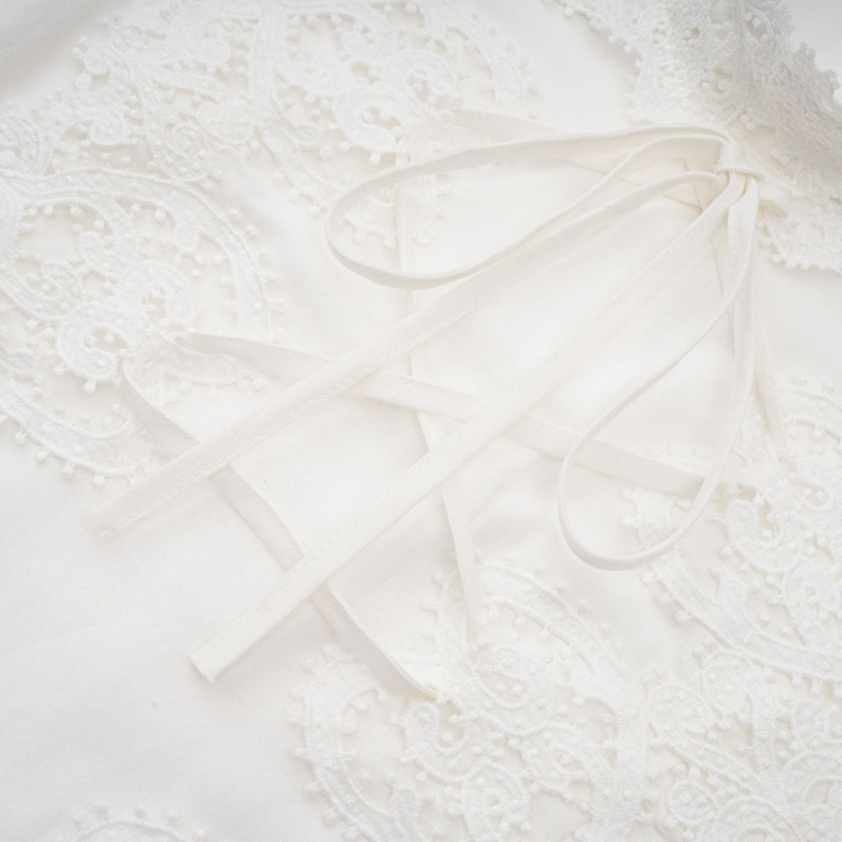Patricia white florallace midi dress