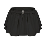 Pellegrina Blouse & Skirt Crystal Bow Set