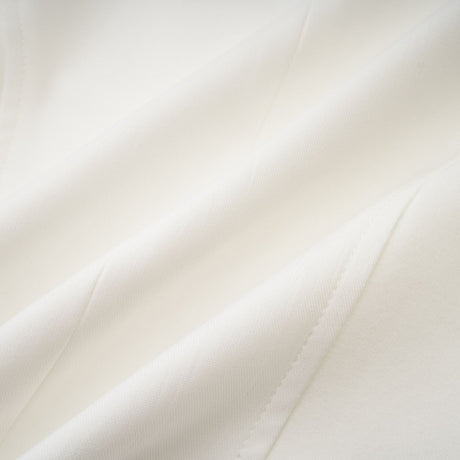 Penelope Corset Top White Square Neck Long Sleeve