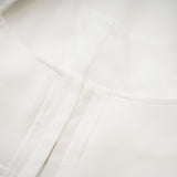 Penelope Corset Top White Square Neck Long Sleeve