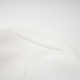Penelope Corset Top White Square Neck Long Sleeve