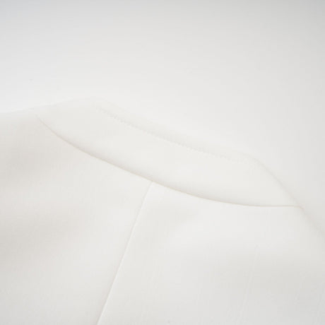 Penelope Corset Top White Square Neck Long Sleeve