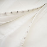 Penelope Corset Top White Square Neck Long Sleeve