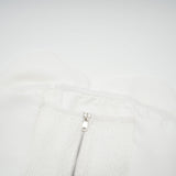 Pénélope white floral offshoulder top