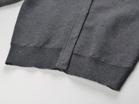 Perla Cropped Cardigan and A - Line Skirt Set - Crystal Collar - Hidden Button Closure