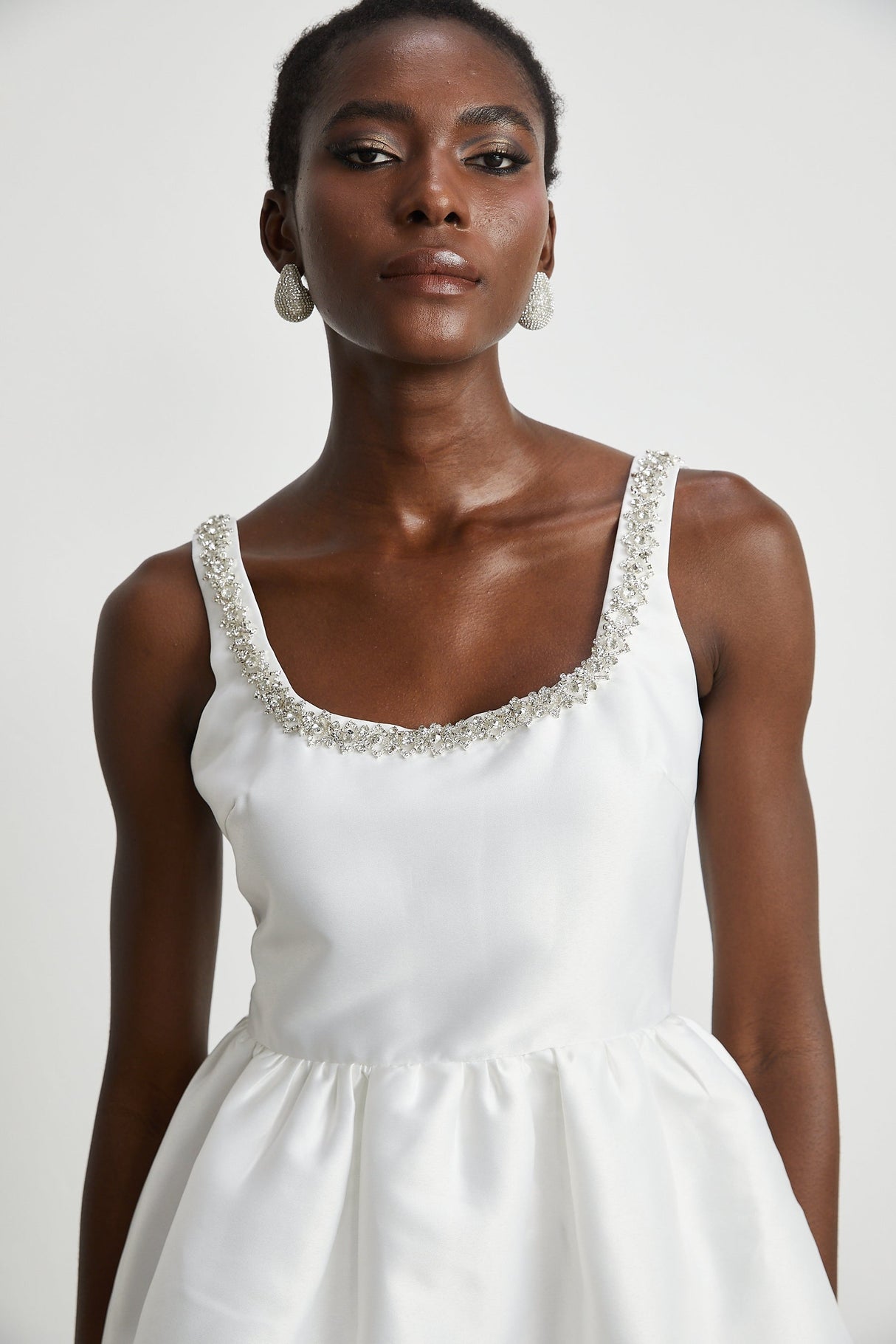 Perrine crystalembellished mini dress