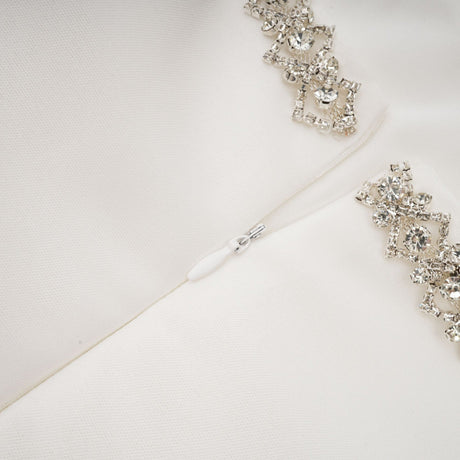 Perrine crystalembellished mini dress