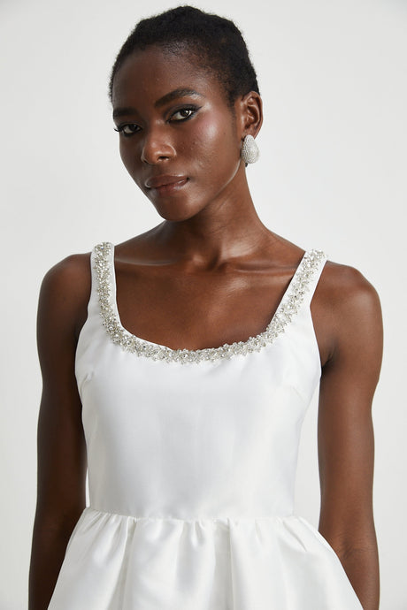 Perrine crystalembellished mini dress