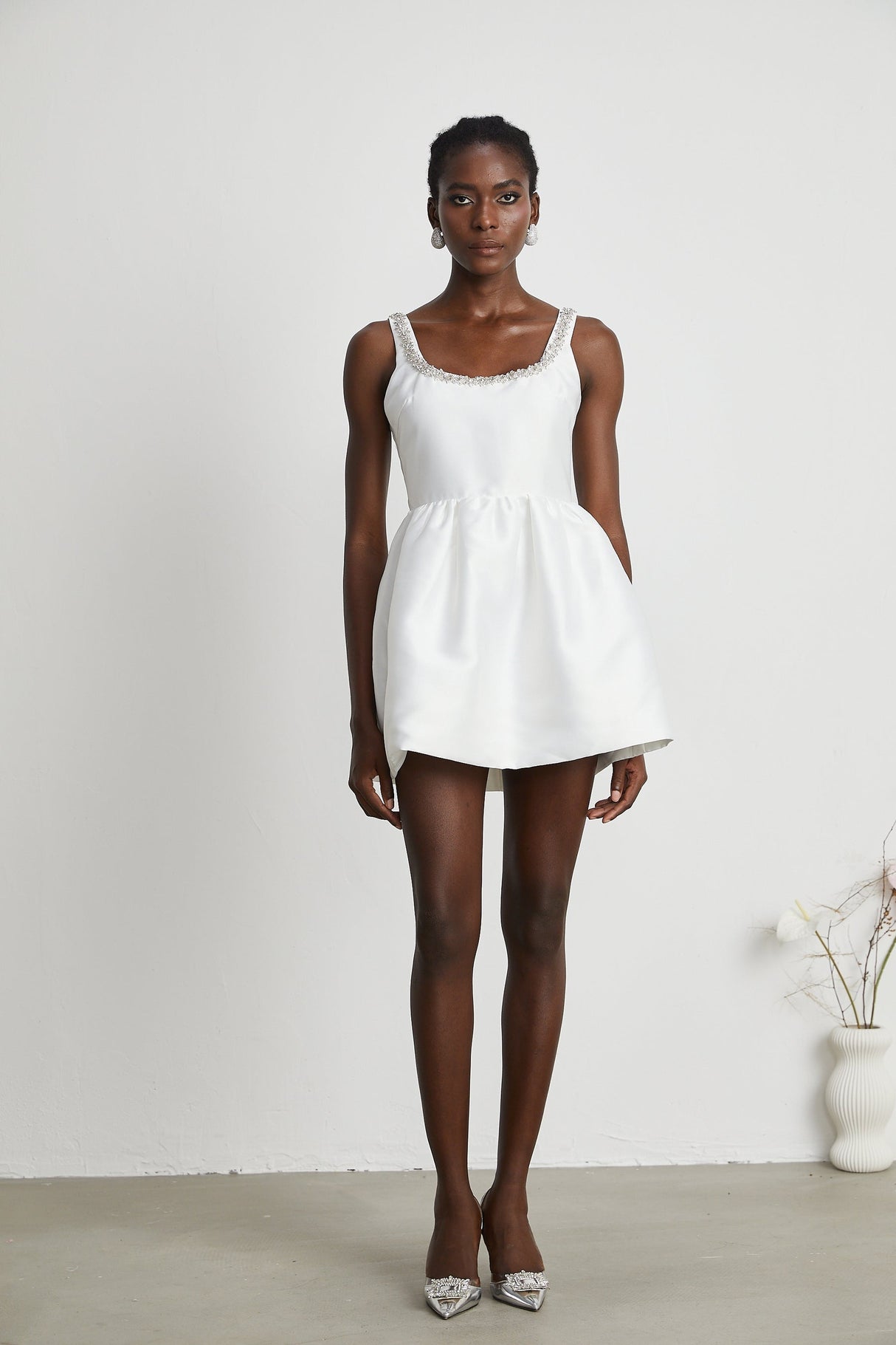 Perrine crystalembellished mini dress