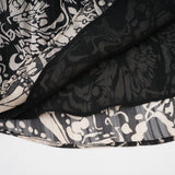 Perrine patternprint Vneck mini dress