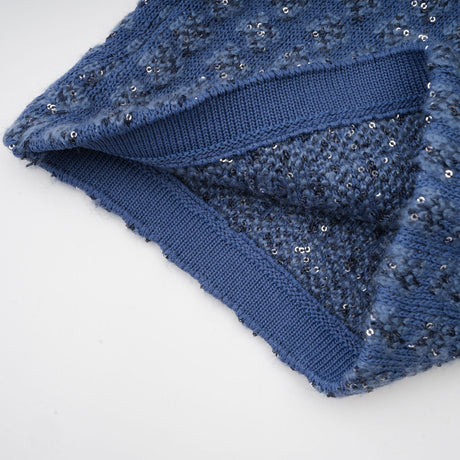 Peyton Jacket & Trousers Sequin Embellished Sapphire Blue