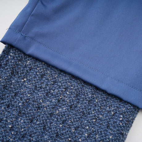Peyton Jacket & Trousers Sequin Embellished Sapphire Blue