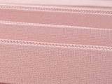Pink A-Line Knit Dress with Collared Neckline and Decorative Buttons