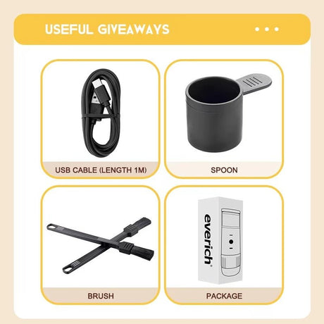 Portable Coffee Maker – 20 OZ Travel Mug with Grinder & Filter