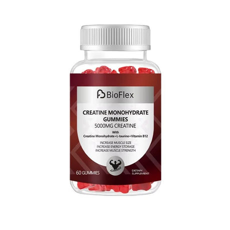 Pre - Workout 5000 MG Creatine Gummies – Monohydrate Energy & Muscle Growth Support