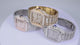 VVS Moissanite Watch – Miyota Automatic Movement – Sapphire Crystal – Stainless Steel Bracelet