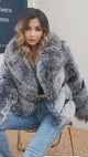 Genuine Silver Fox Fur Coat – European & American Style