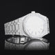 Nova Moissanite Watch – Automatic Mechanical Movement – 42mm 316L Steel – 23.5ct D VVS1 – Stainless Steel Band