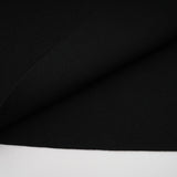 Priscille black ruffled midi dress