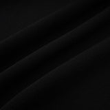 Priscille black ruffled midi dress