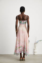 Priscille floralprint midi dress