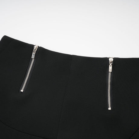 Priscille layered flouncehem shorts