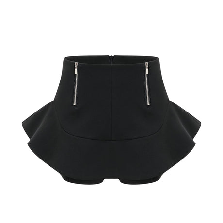 Priscille layered flouncehem shorts