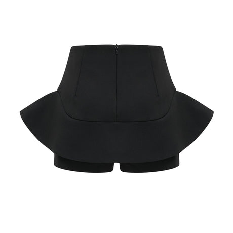Priscille layered flouncehem shorts