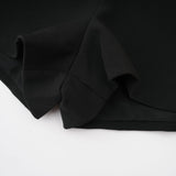 Priscille layered flouncehem shorts
