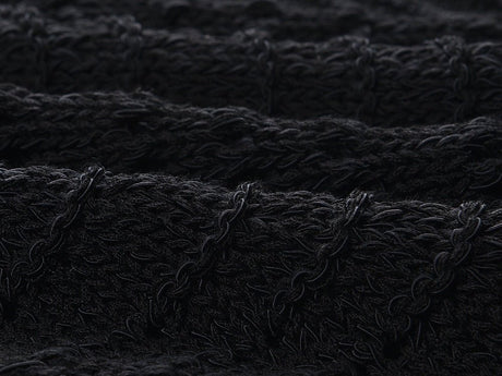 Quinn Long Fitted Crochet Dress - Lace Details and Adjustable Straps for a Chic Look