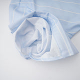 Rachel Blouse Blue Stripe Off Shoulder Style