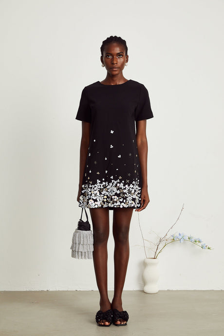Rachel crystalembellished mini dress