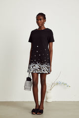 Rachel crystalembellished mini dress