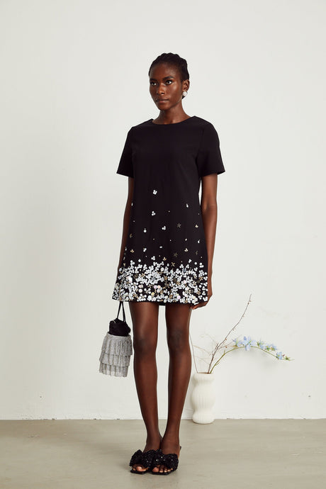 Rachel crystalembellished mini dress