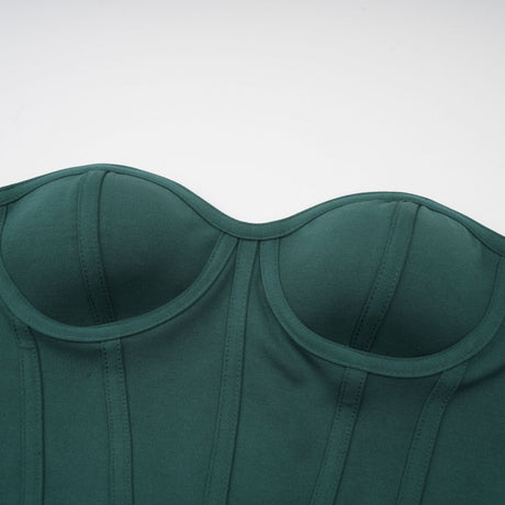 Raven Maxi Dress in Vibrant Green with Mono Shoulder