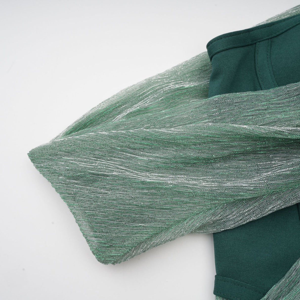Raven Maxi Dress in Vibrant Green with Mono Shoulder