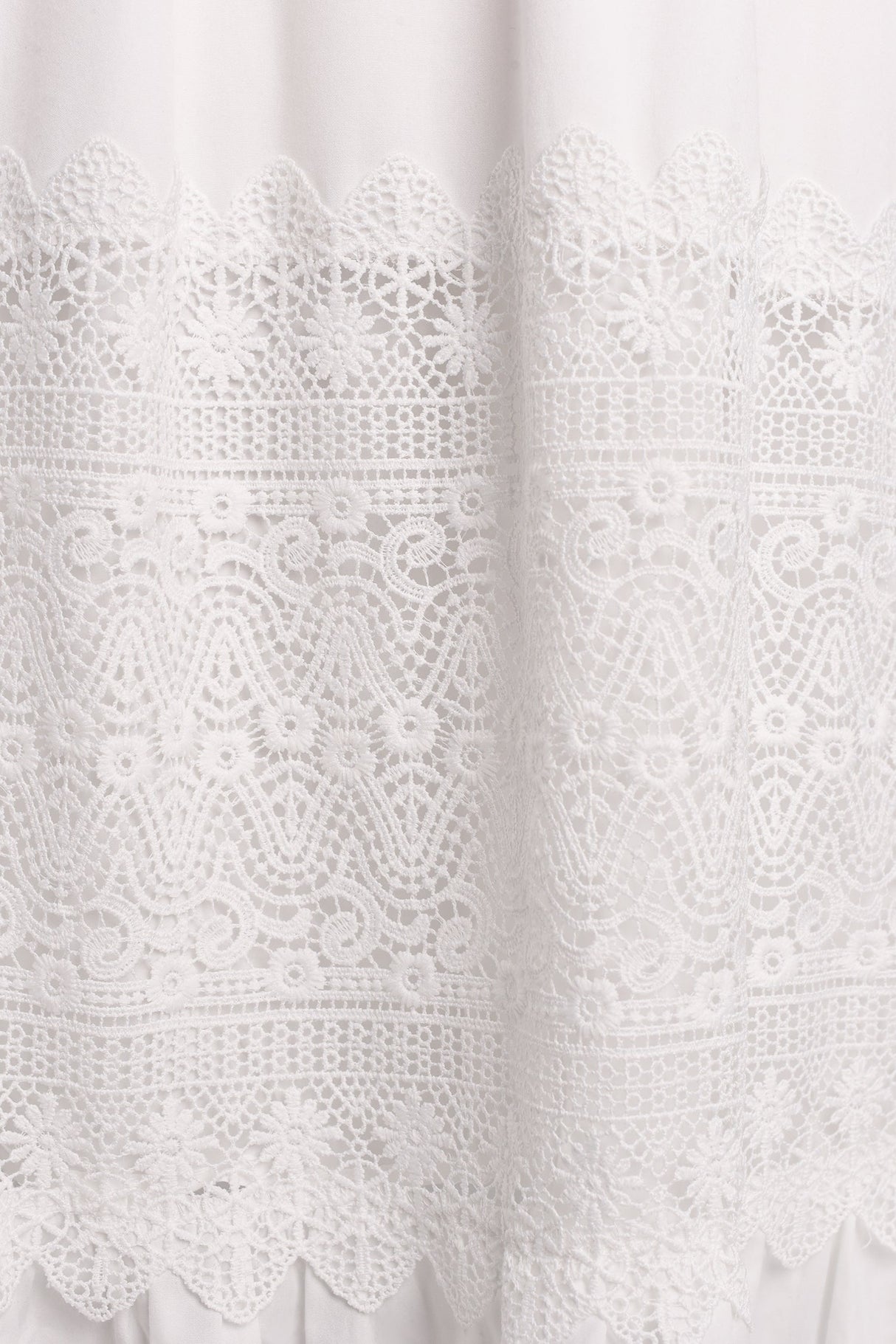 Rebecca White Lace Maxi Dress with Flare Sleeves and Waist Ties for Special Occasions