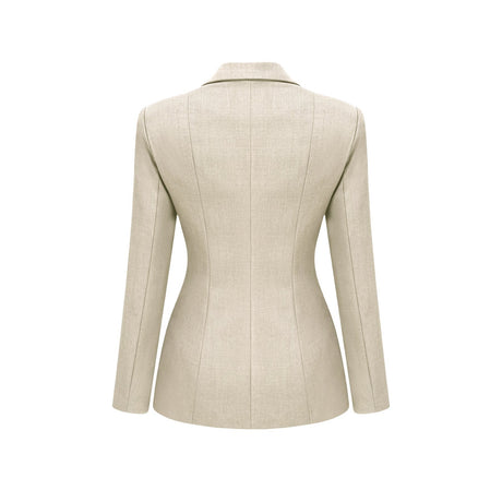 Rebekah Blazer with Lapel and Tie - Up Design
