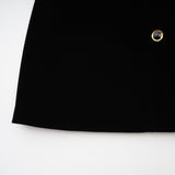 Reeva bowembellished velvet mini dress