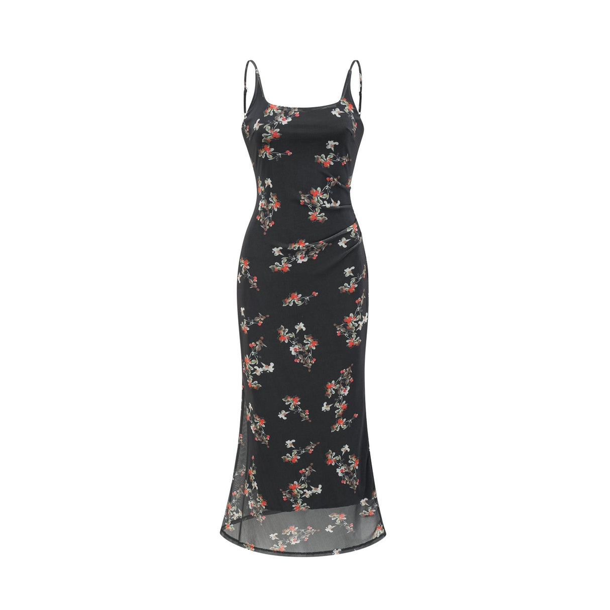 Renée floralprint layered midi dress