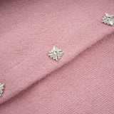 Renée pink embellished jacket  skirt matching set