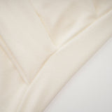 Riccarda Midi Dress White Draped Asymmetric Hem Ruched Detailing