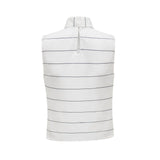 Rinata Top & Skirt Striped White Matching Set