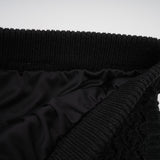 Rita Cardigan & Skirt Black Sequin Crochet Matching Set