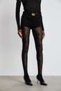 Rivi cutout elasticatedwaistband tights
