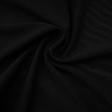 Rosalba Top Black Faux Fur Tulle & Faux Mink Fur