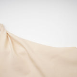 Rosalinda neutrals twiststrap mini dress